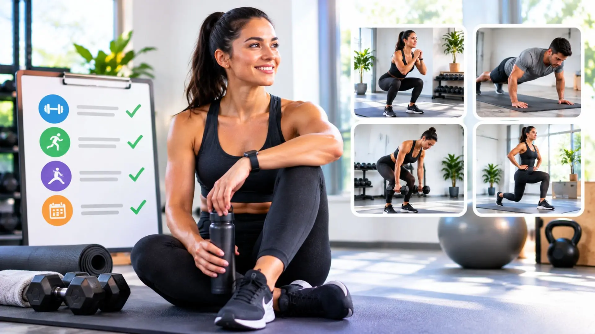 What is the best workout routine for beginners?